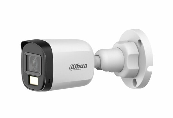 DH HAC B1A21P U IL 2MP Akıllı Çift Işık 30 Metre HDCVI Sabit Lens Bullet Kamera